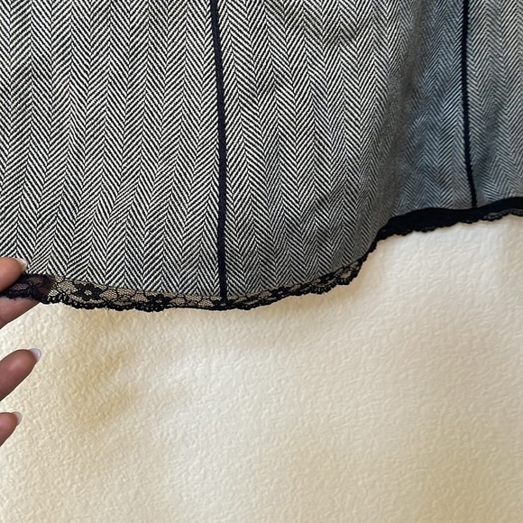 Vintage designer OSCAR de la renta skirt Sz 10 lined - Picture 3 of 8